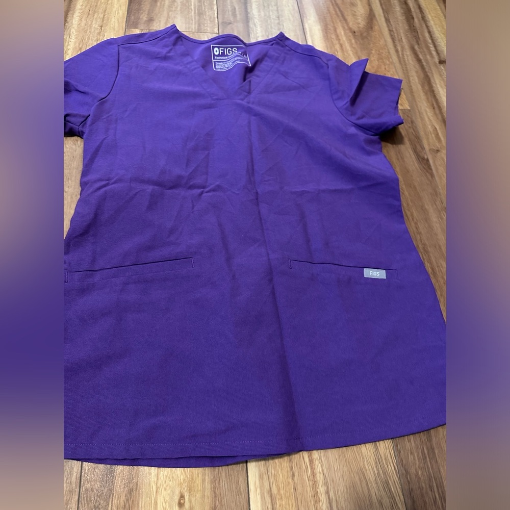 Figs Casma Scrub Top